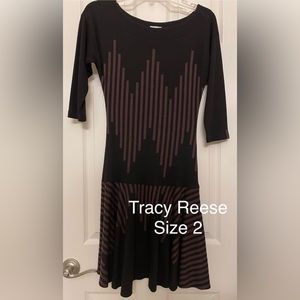 Tracy Reese mid sleeve sweater dress